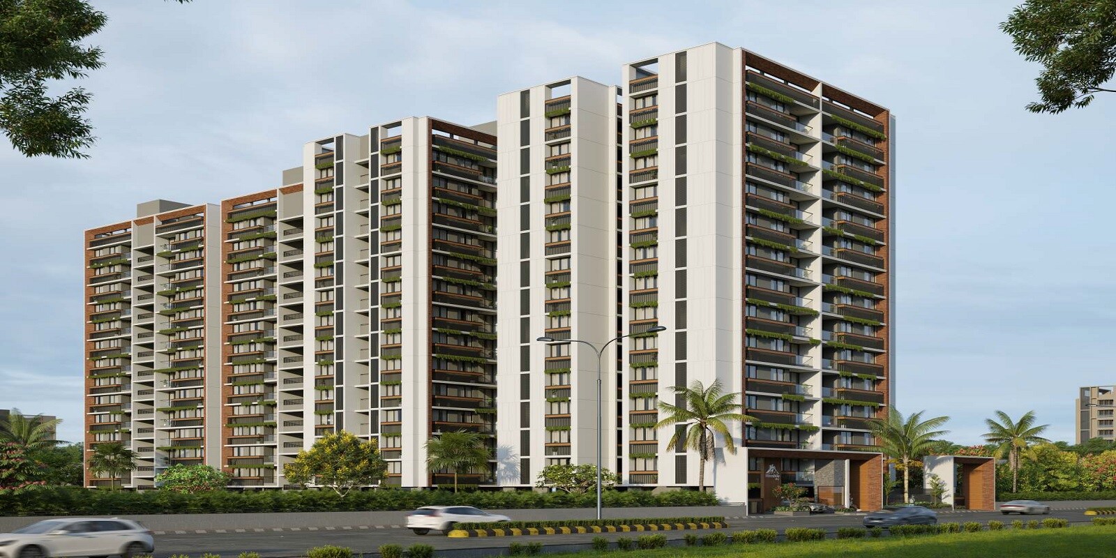 Aarvi Himshila Sky residential project in GIDC Naroda