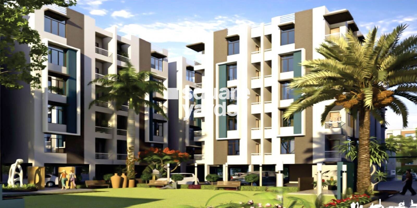 Aaryan Crystal residential project in Gota