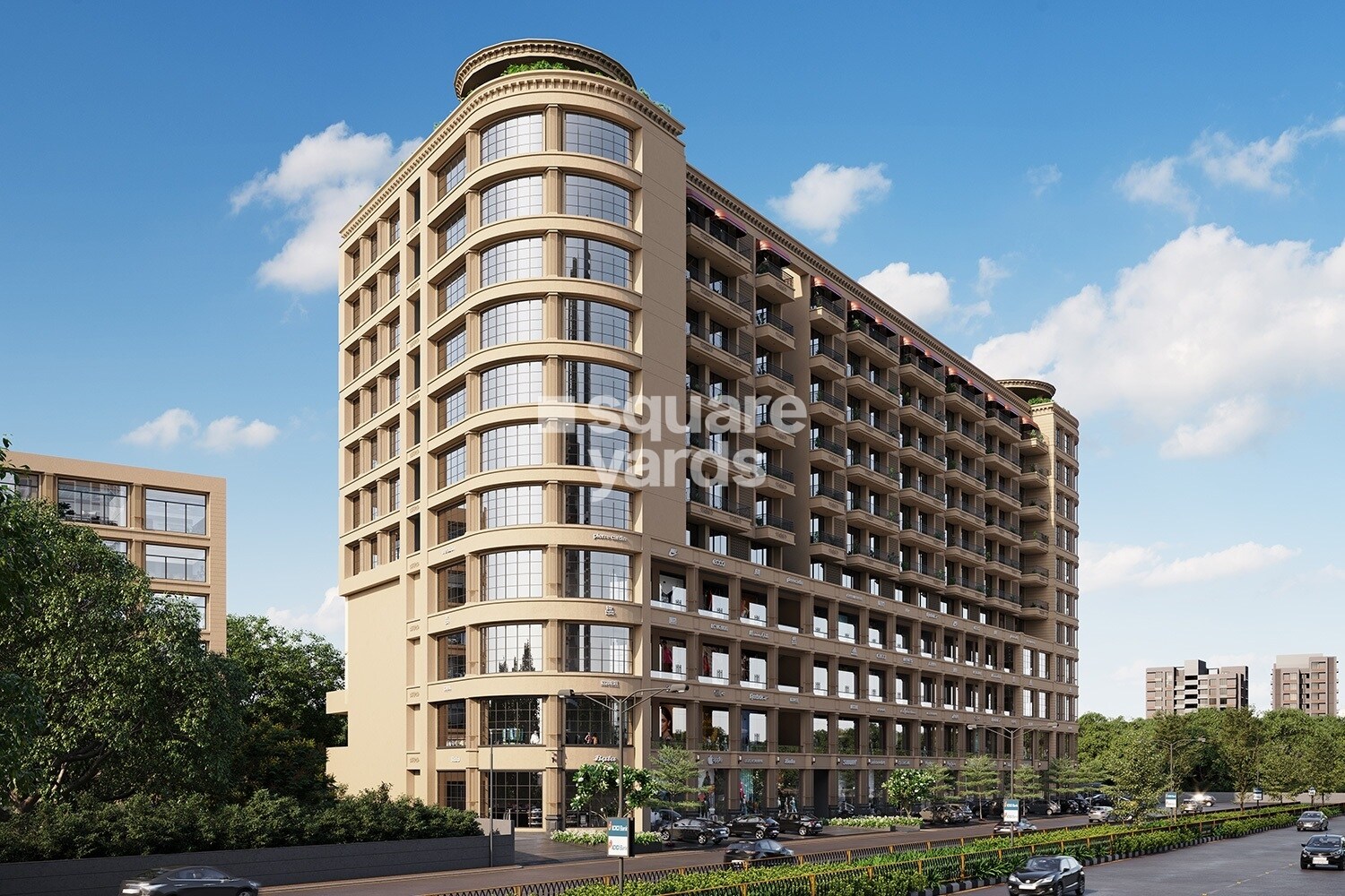 Aaryan The Keshavbaug Capital Commercial Exteriors 2