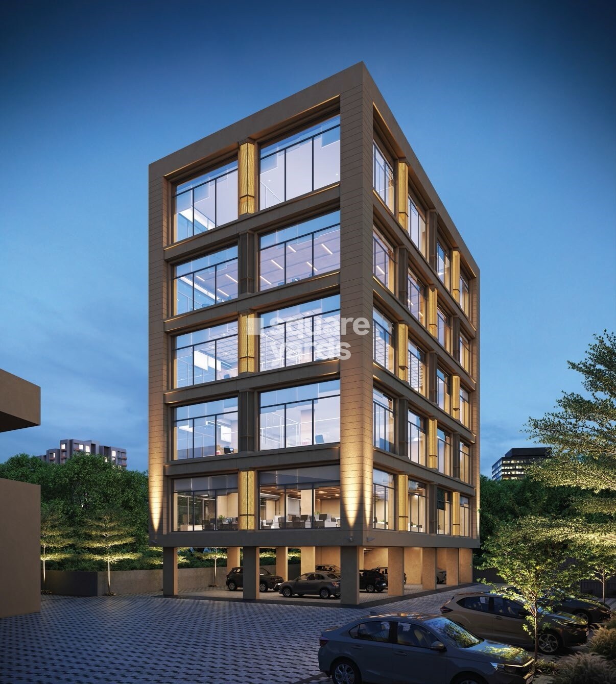Aaryan The Keshavbaug Capital Commercial Exteriors 4