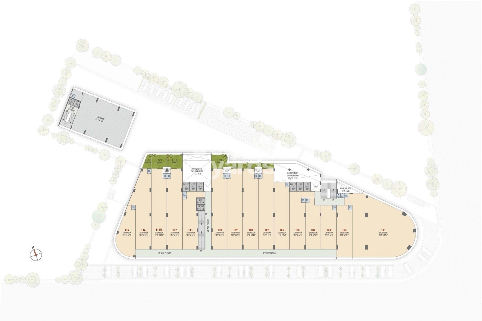 Aaryan The Keshavbaug Capital Floor Plans 1