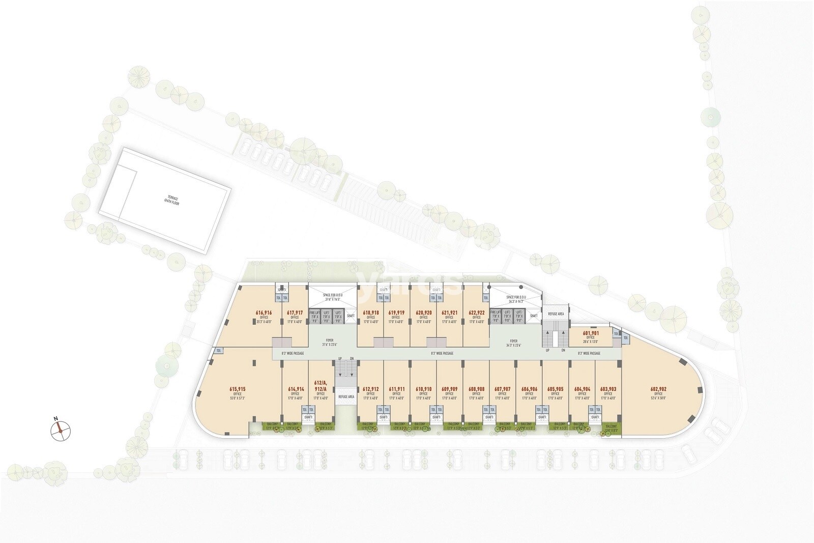 Aaryan The Keshavbaug Capital Floor Plans 2