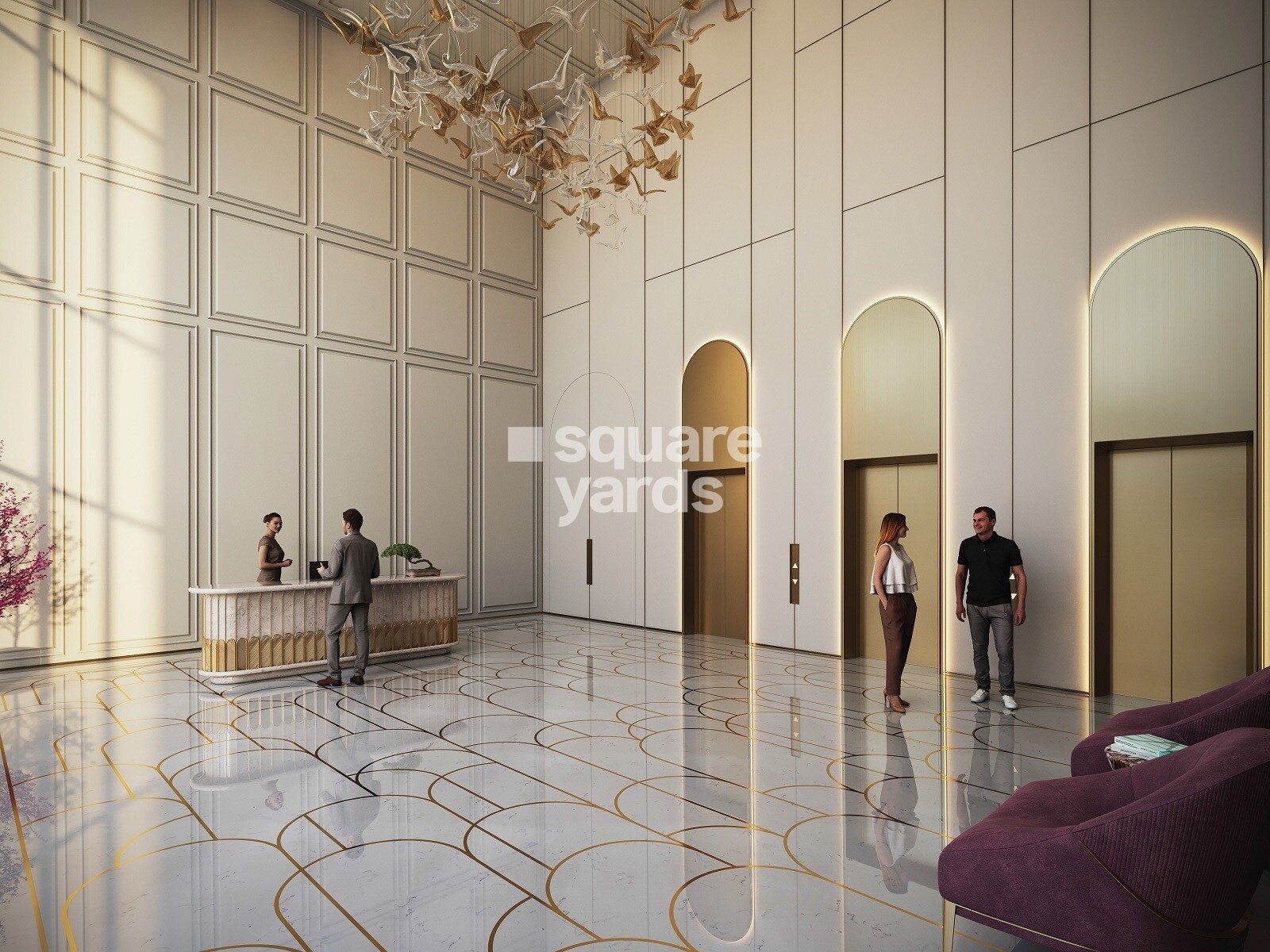 Aaryan The Keshavbaug Capital Lift Lobby Image