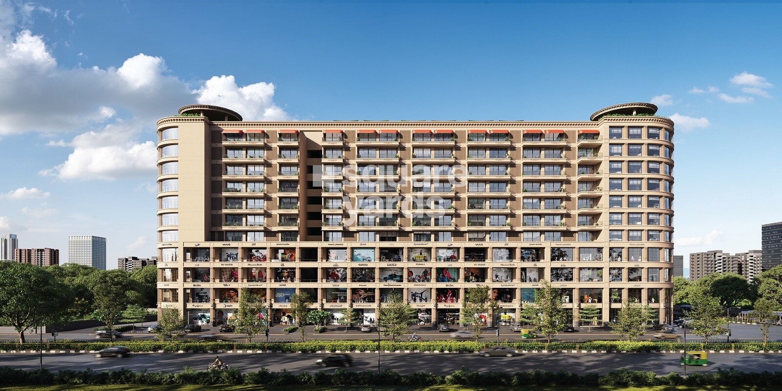 Aaryan The Keshavbaug Capital residential project in Vastrapur