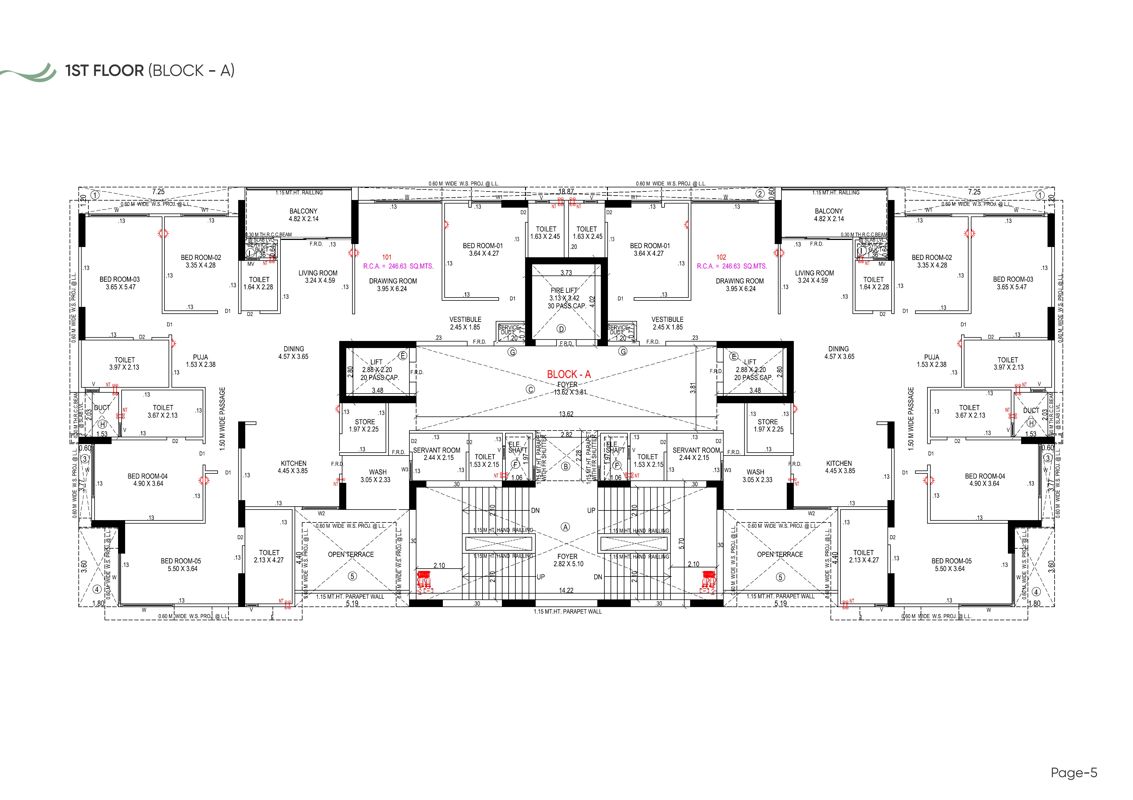Aastha Amrutham Floor Plans