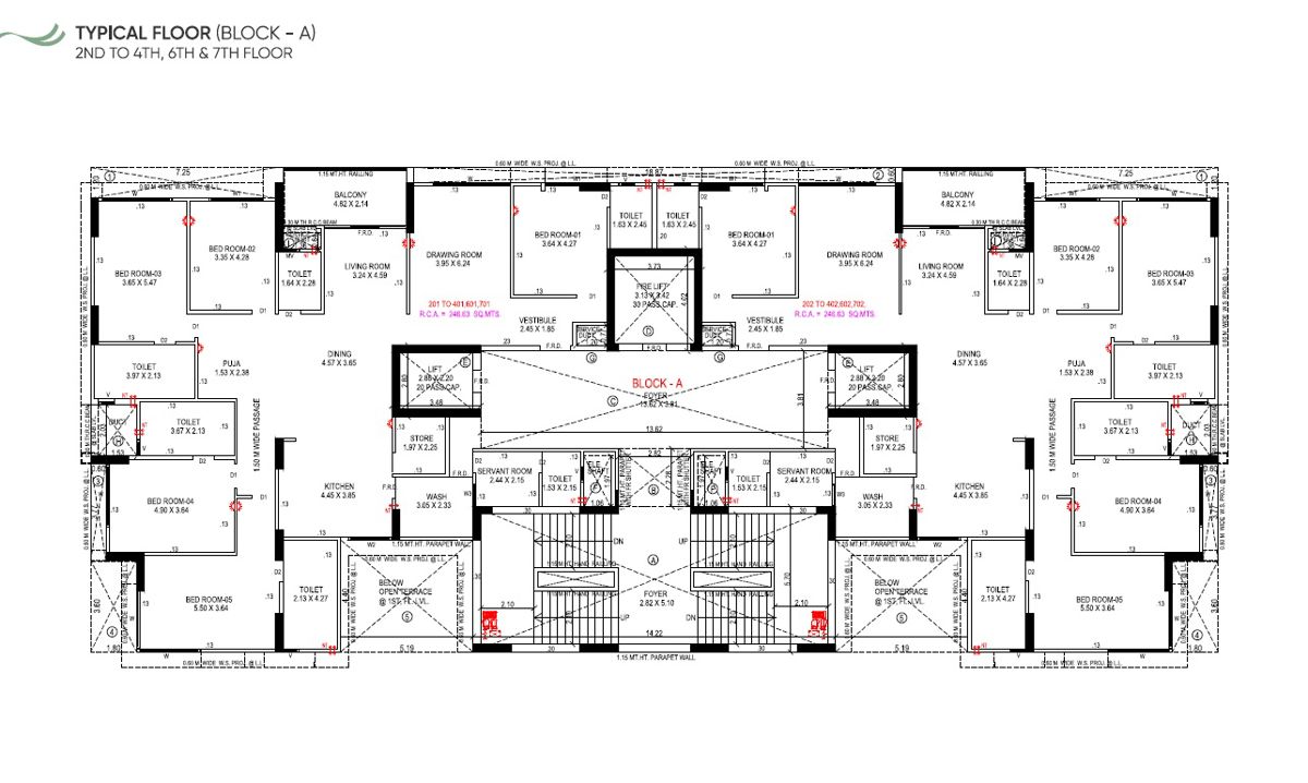 Aastha Amrutham Floor Plans