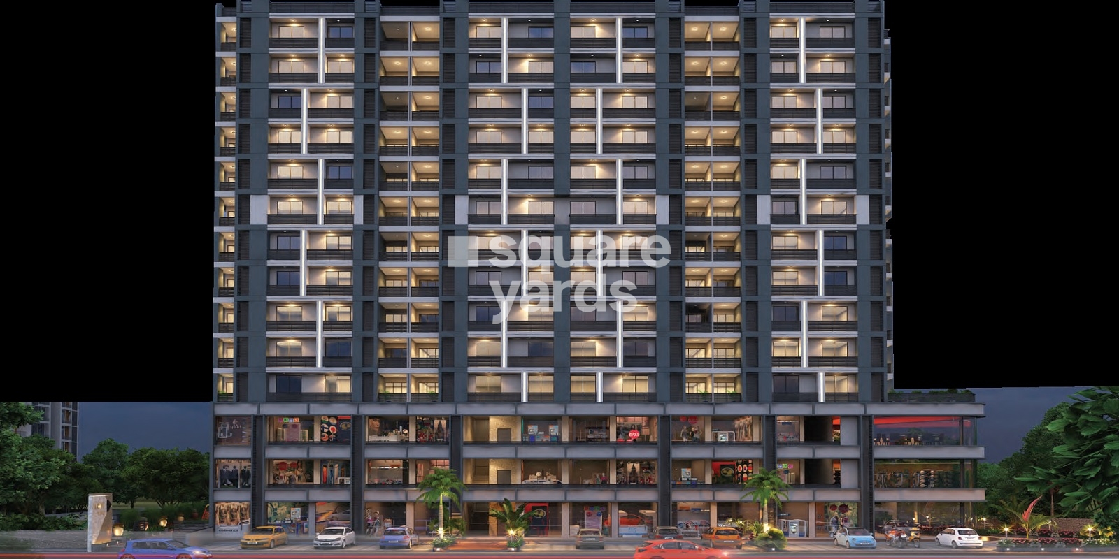 Aayat Avenue Apartment Exteriors