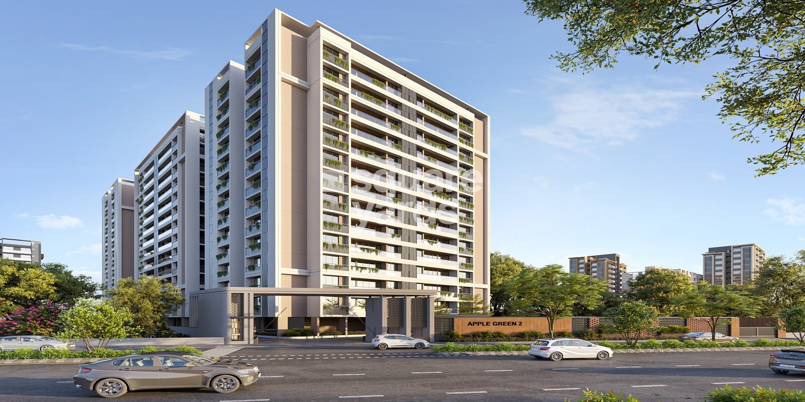 Abhishek Apple Green 2, Koba, Ahmedabad