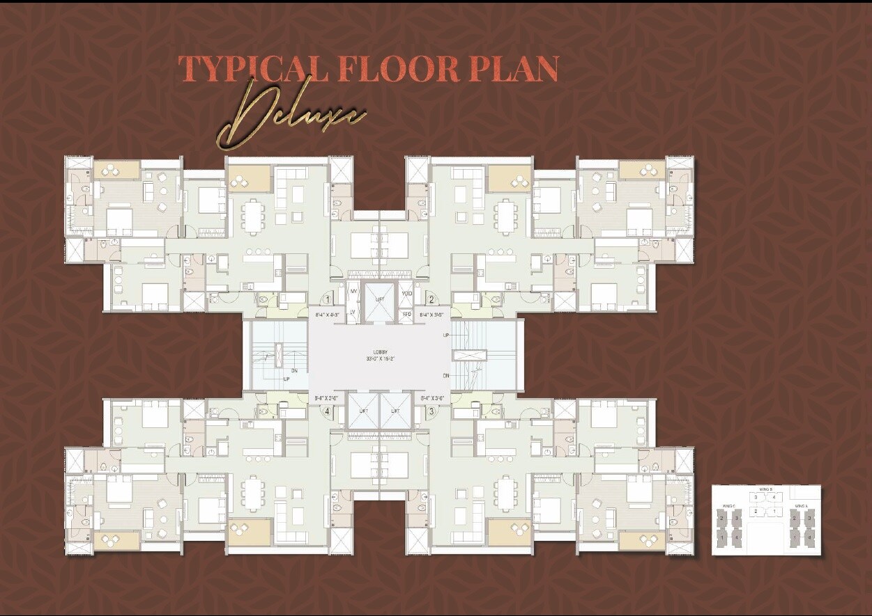 Adani Ambrosia Floor Plans