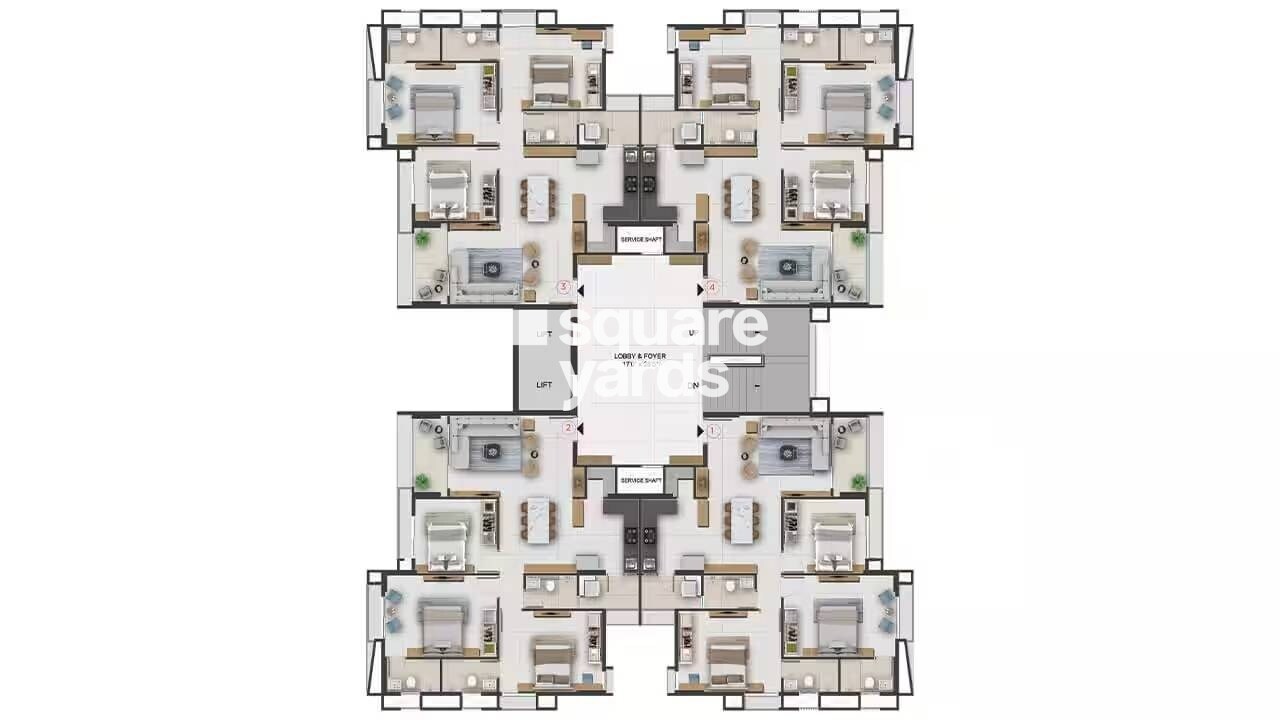 Adani Archway Floor Plans 1