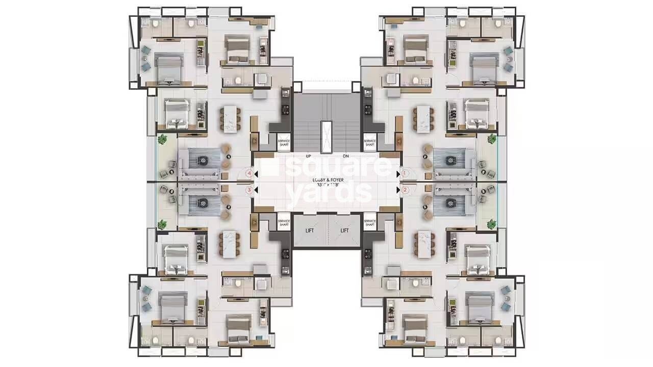 Adani Archway Floor Plans