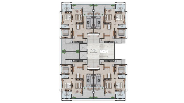 Adani Augusta Floor Plans 2