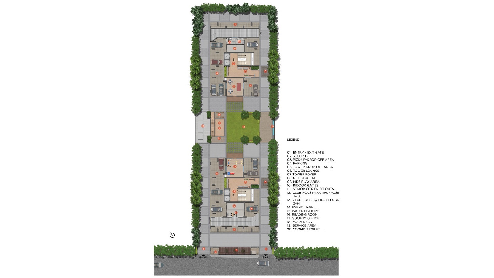 Adani Augusta Master Plan Image