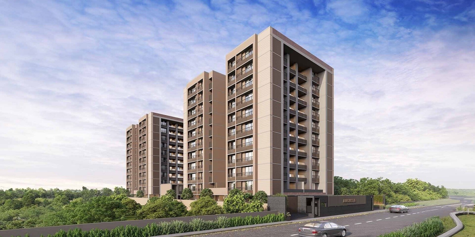 Adani Augusta residential project in Tragad