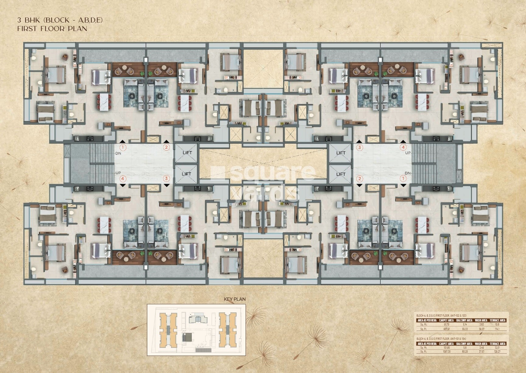 Adani Embrace Floor Plans