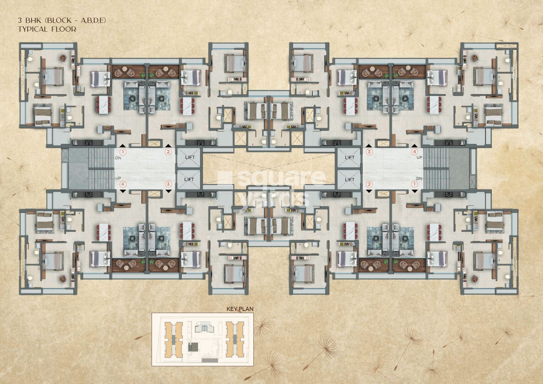Adani Embrace Floor Plans