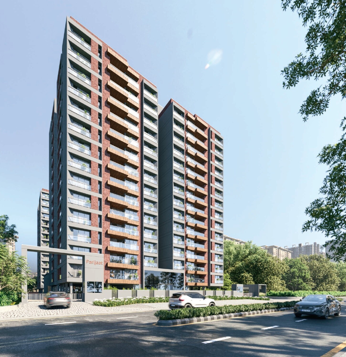 Adani Paarijat Tower View