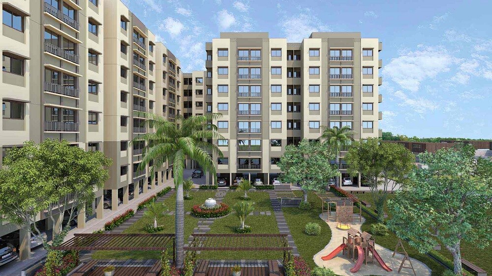 Adani Shantigram Aangan Apartment Exteriors