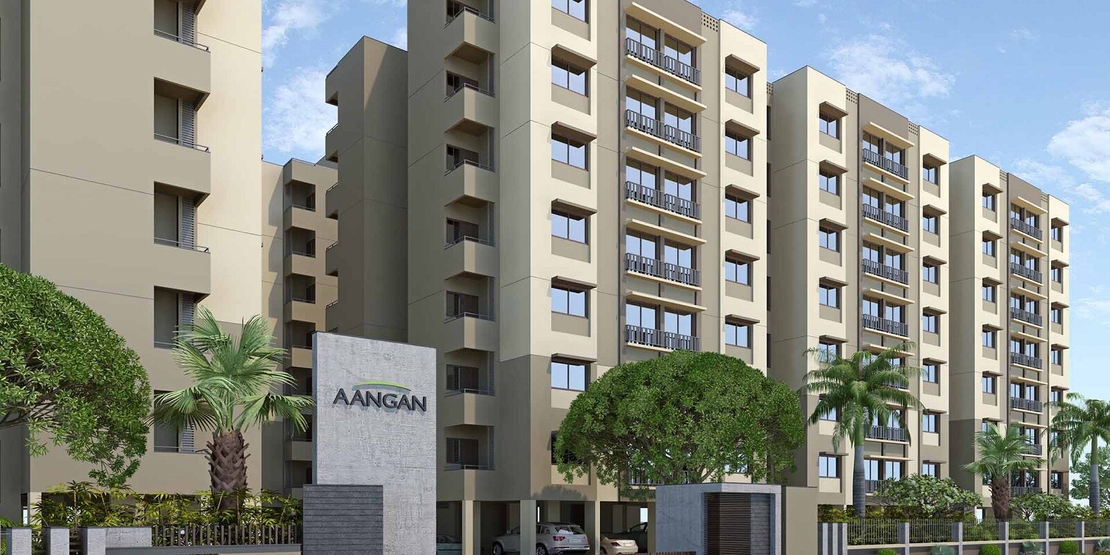 Adani Shantigram Aangan residential project in Near Vaishno Devi Circle On SG Highway