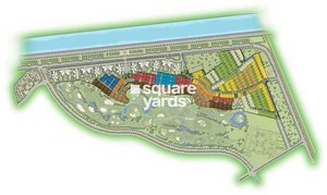 Adani-The-North-Park_a painting of a train on a wall