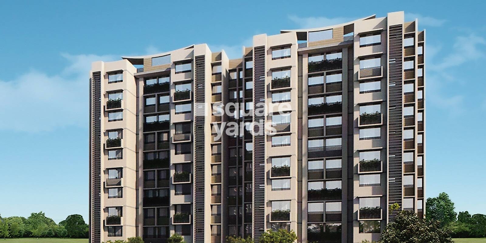 Ajmera Casa Vyoma residential project in Vastrapur