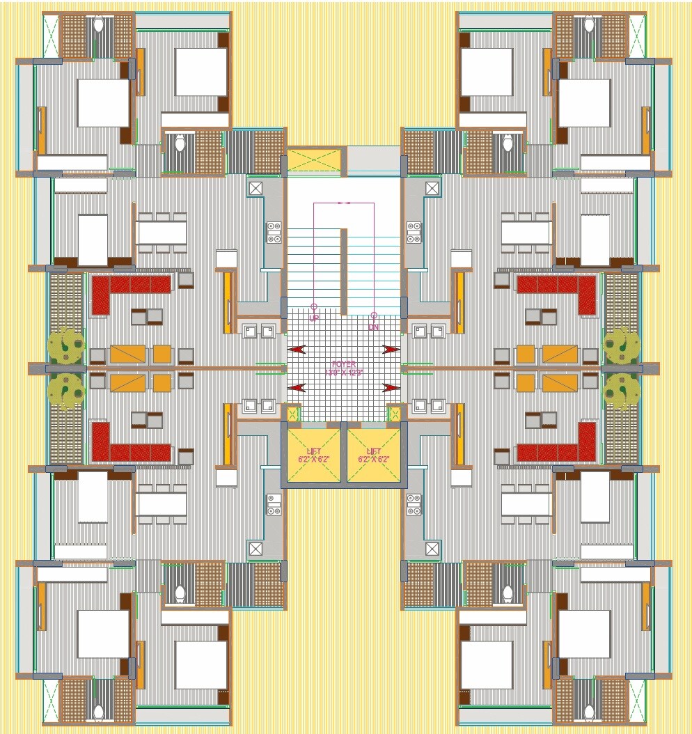 Ajmera Enigma Floor Plans 1