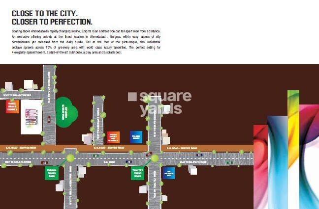 Ajmera Enigma Location Image