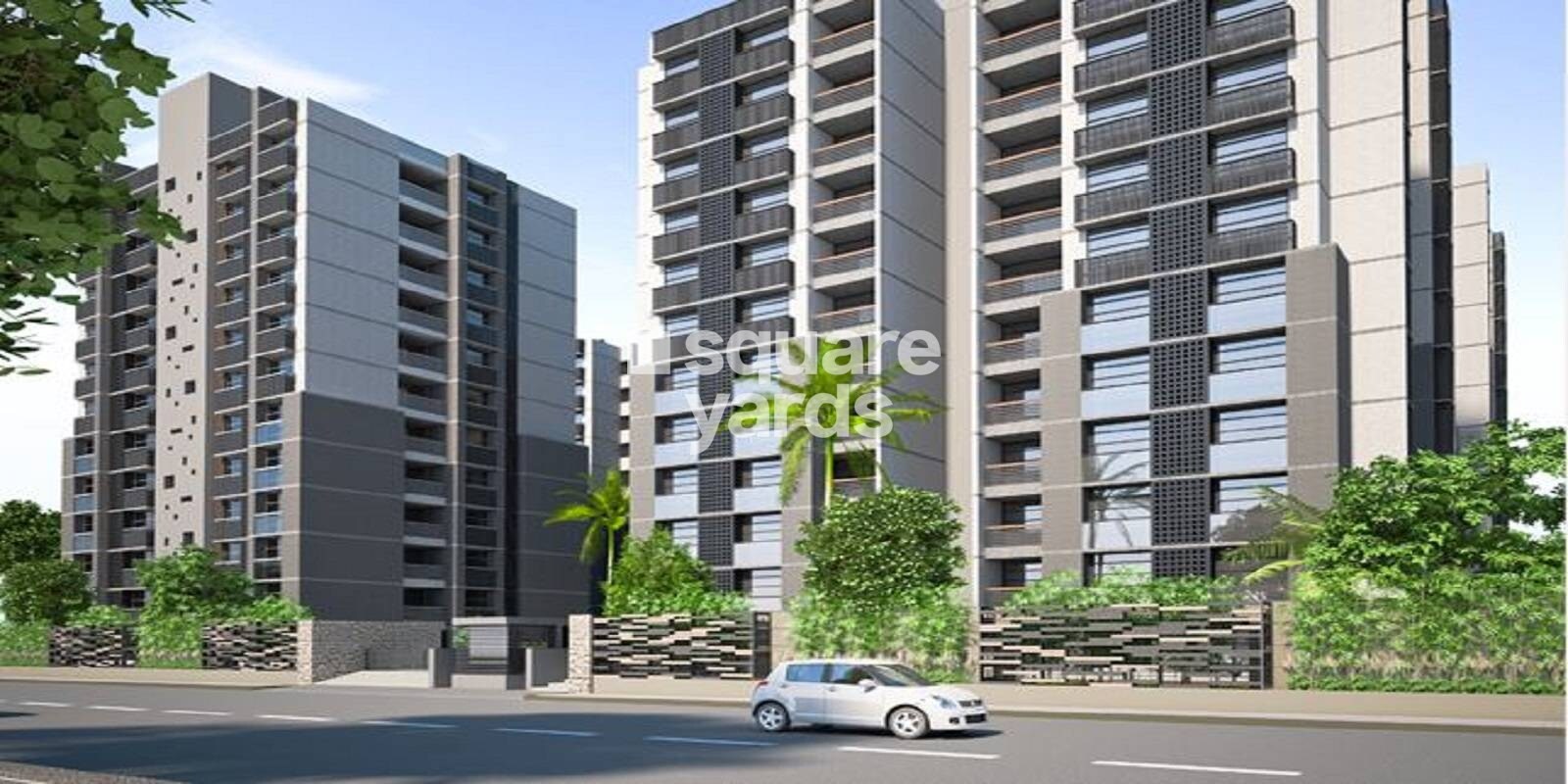 Ajmera Enigma residential project in Thaltej