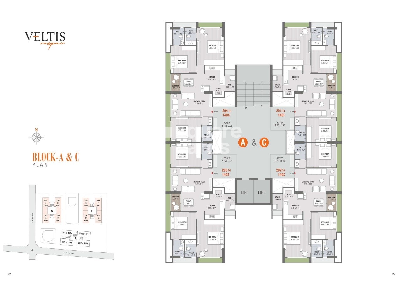 ALT Veltis Respair Floor Plans 1