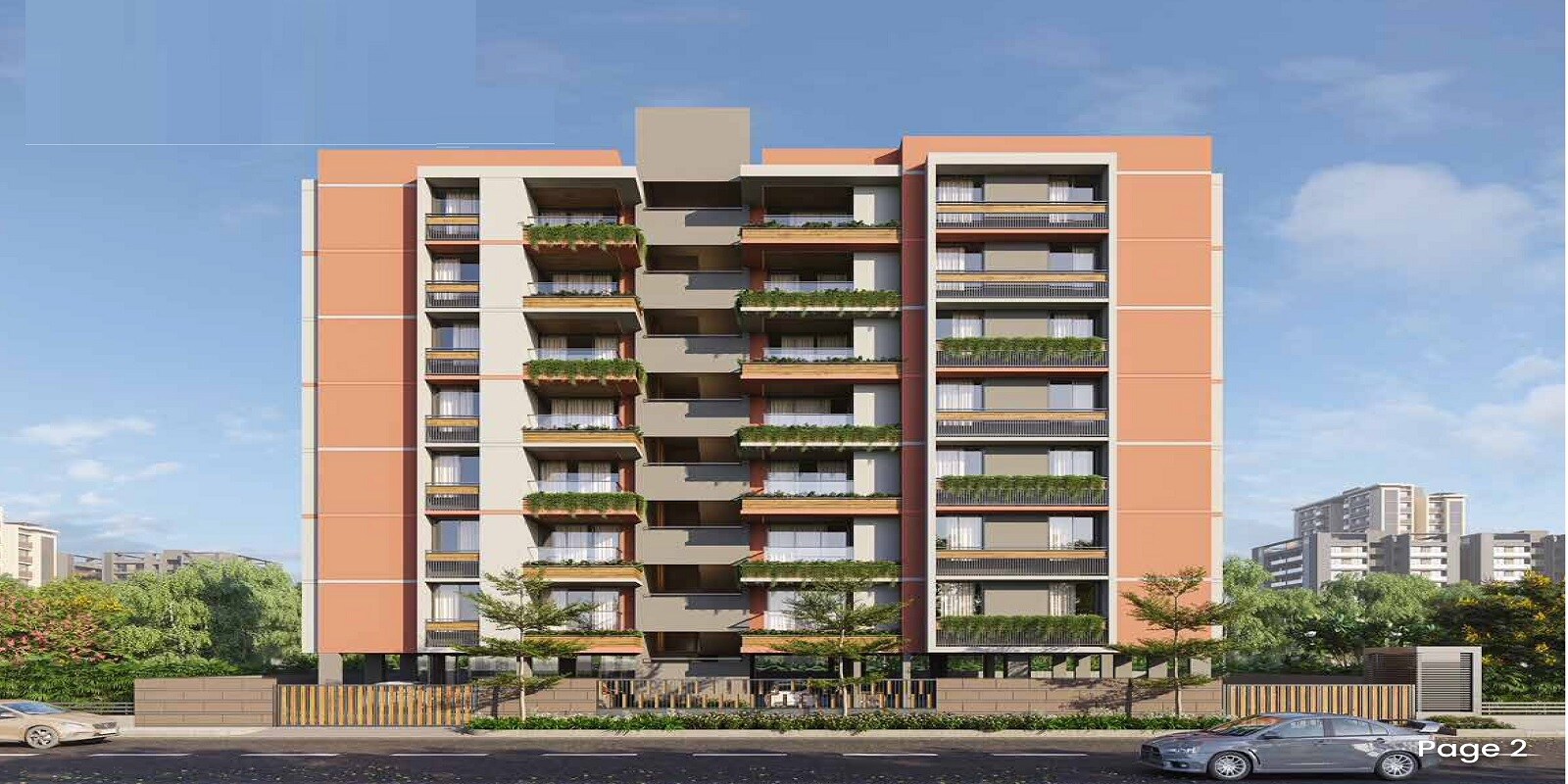 Amber 21 Fyl Fot Maurya residential project in Naranpura