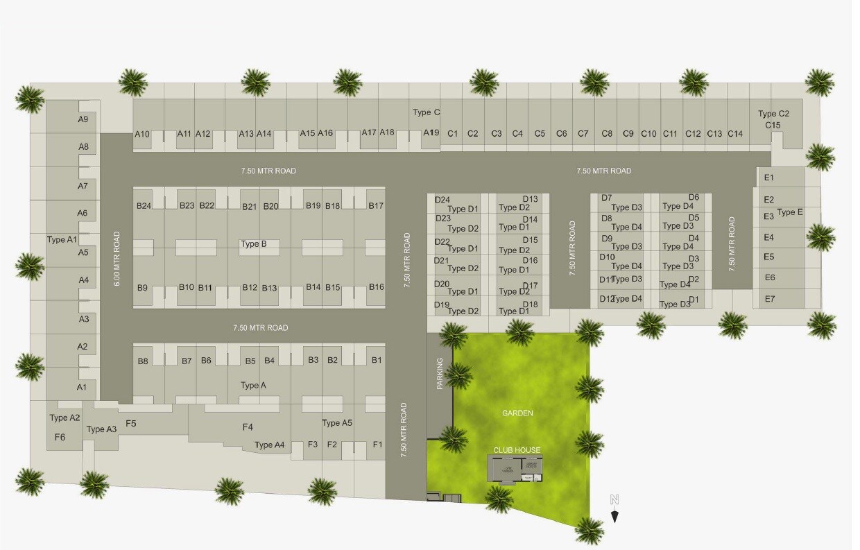 Arham Villa Master Plan 1