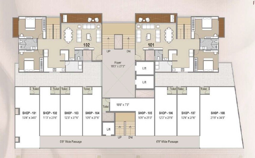Aristo Aatman Floor Plans