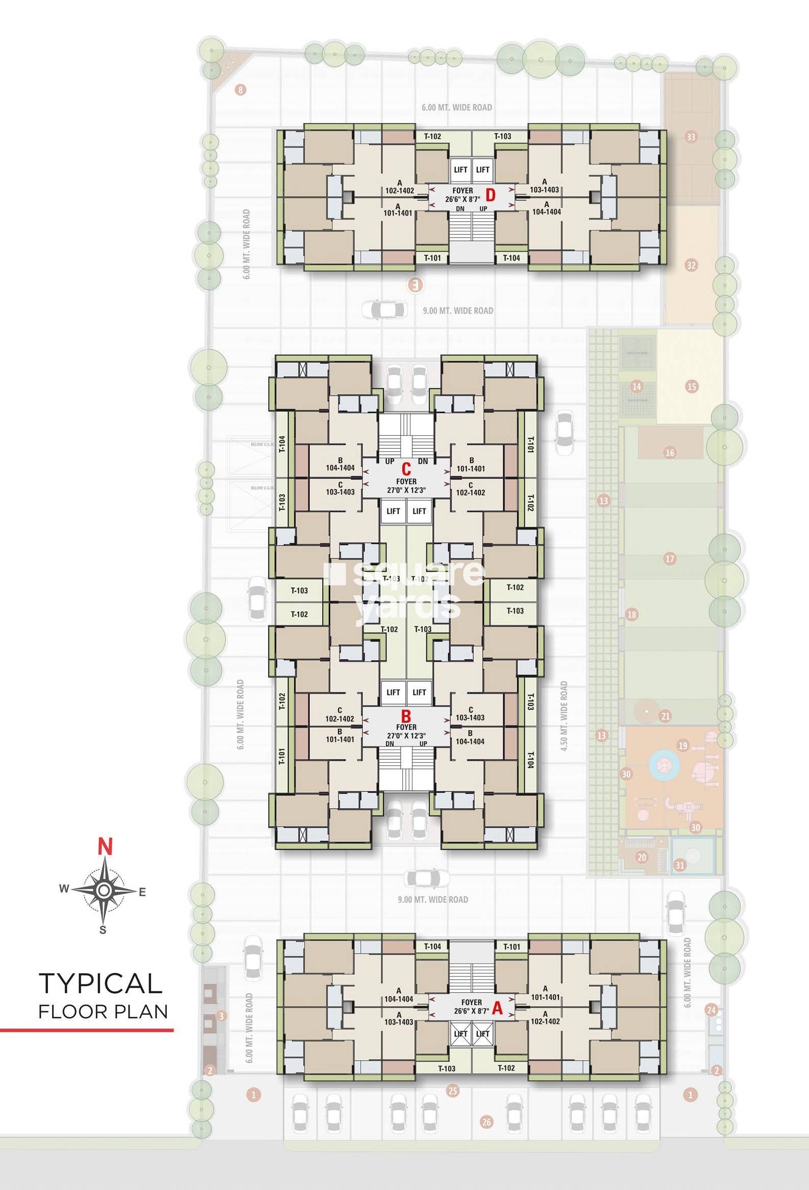 Arpan Status Sky Floor Plans