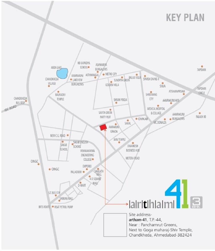 Artham 41 Location Image