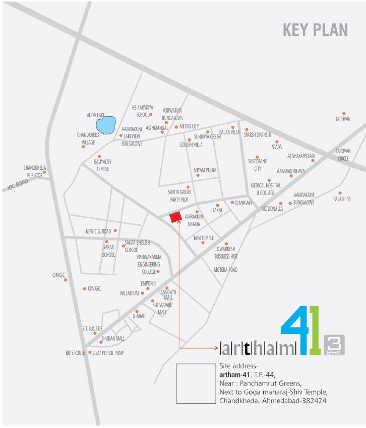 Artham 41 Location Image