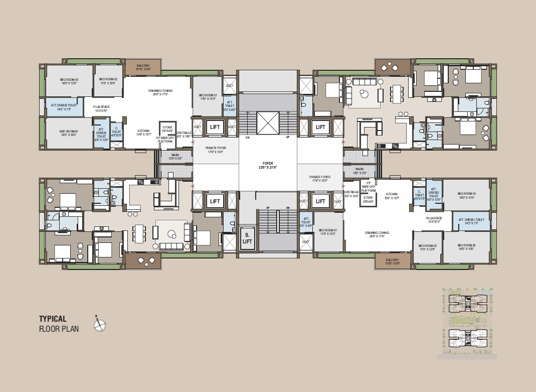 Ascent The Empiirean Floor Plans
