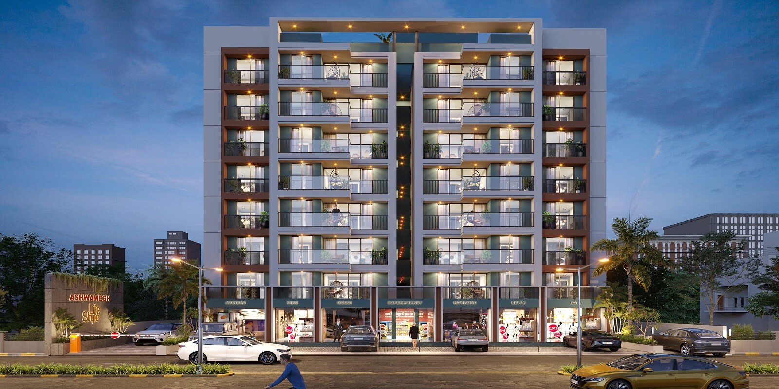 Ashwamegh Lifestyle residential project in Sargaasan