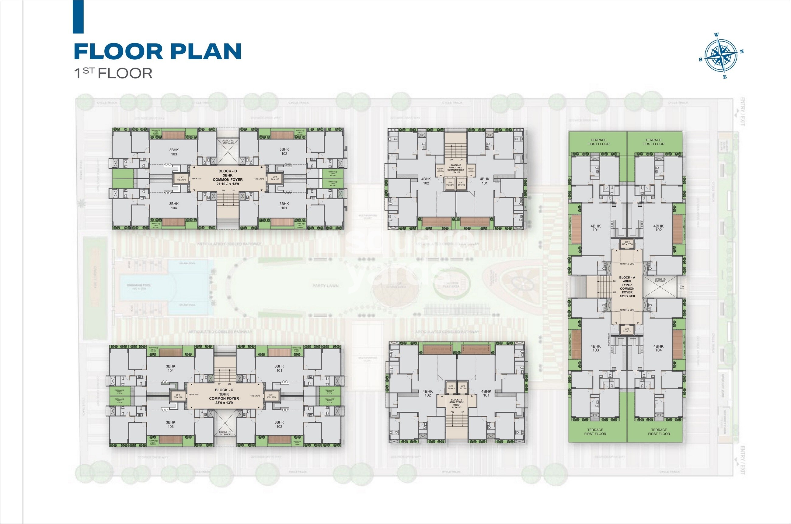 Atishay Asteria Floor Plans