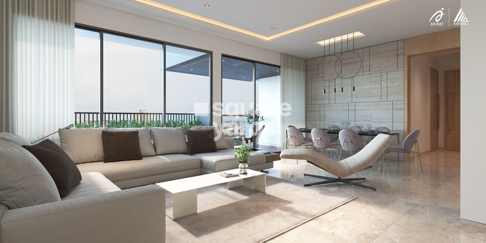 Avirat Silver Harmony Apartment Interiors 1