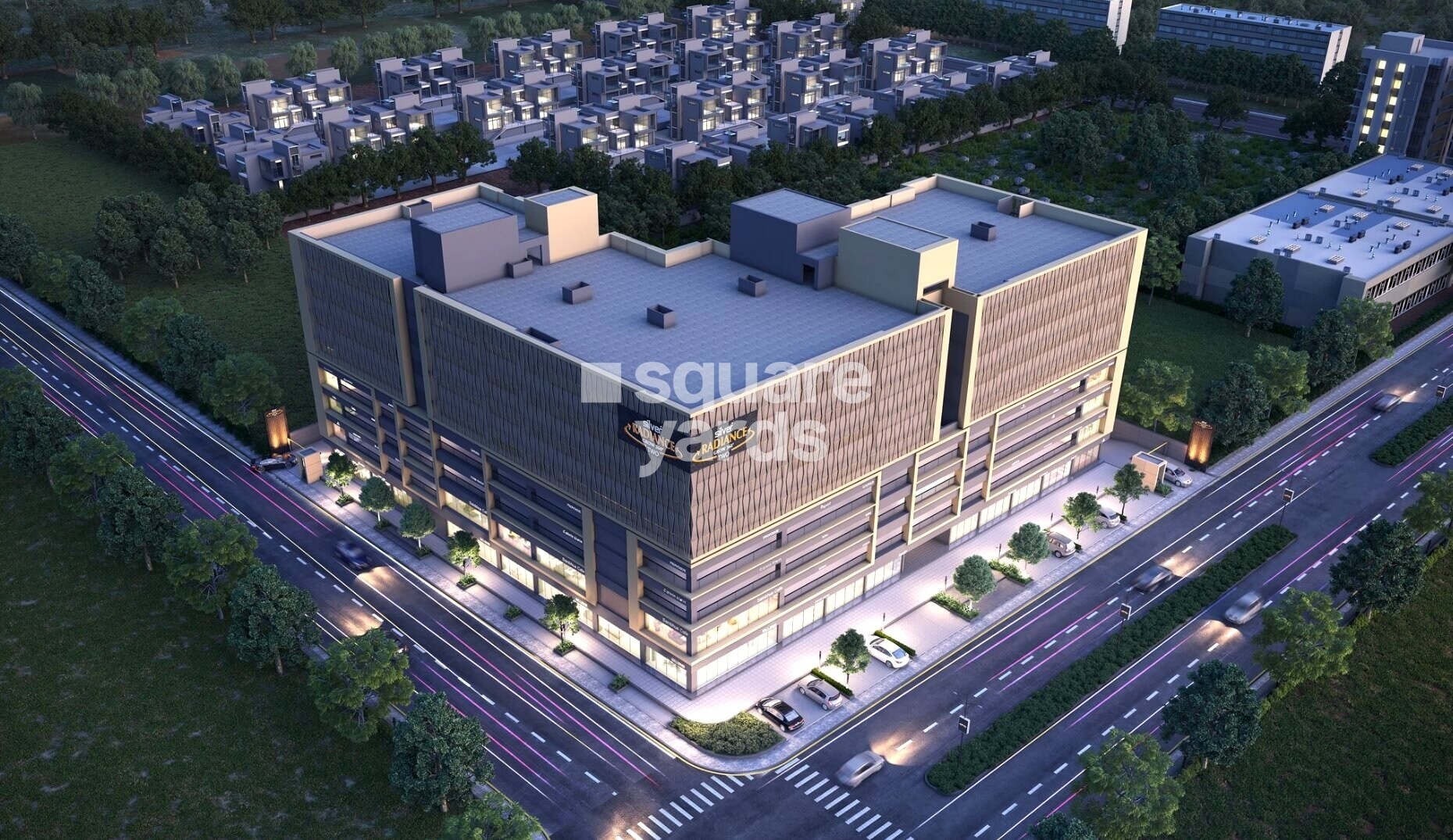 Avirat Silver Radiance 2 Tower View