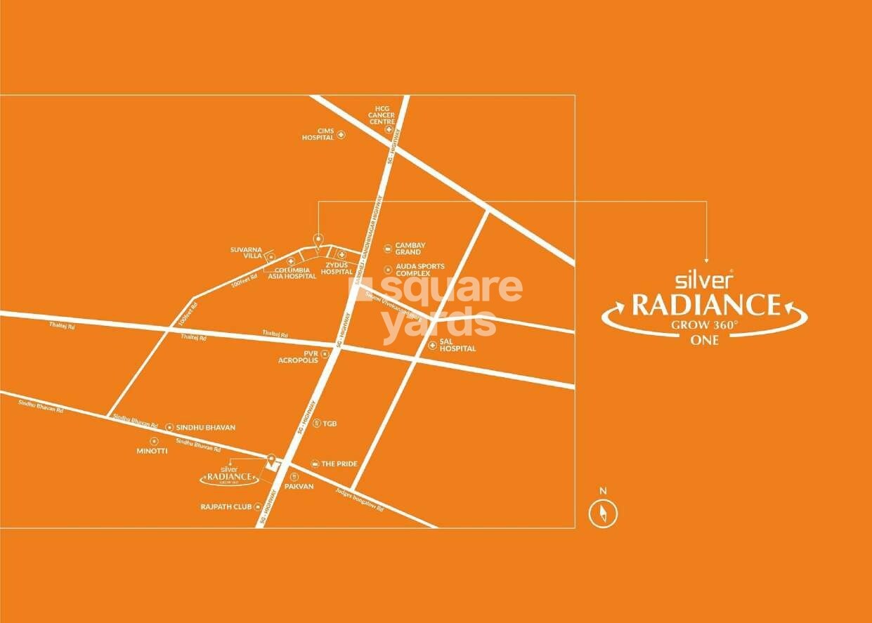 Avirat Silver Radiance One Location Image