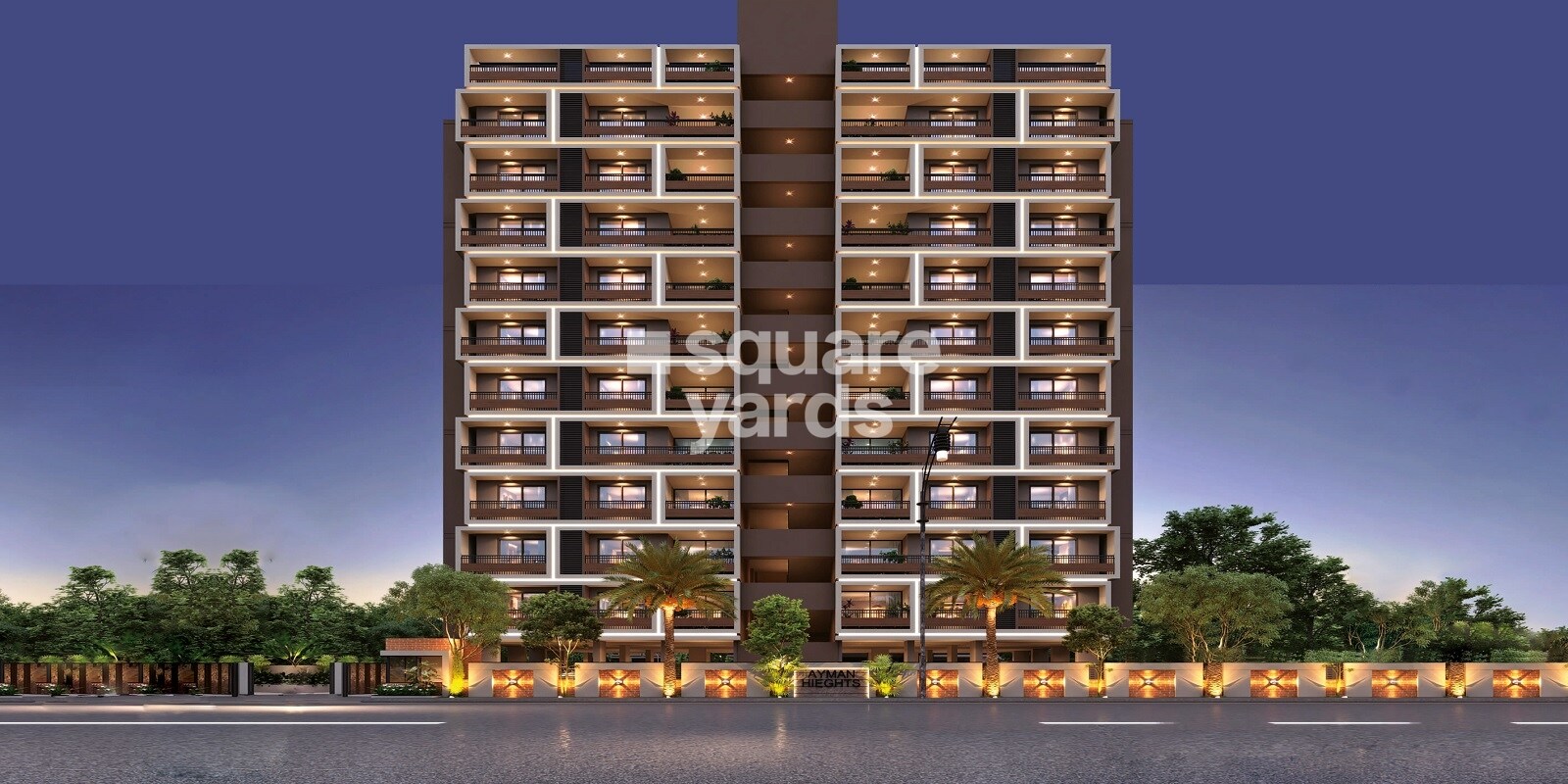 Ayman Heights residential project in Sarkhej-Okaf
