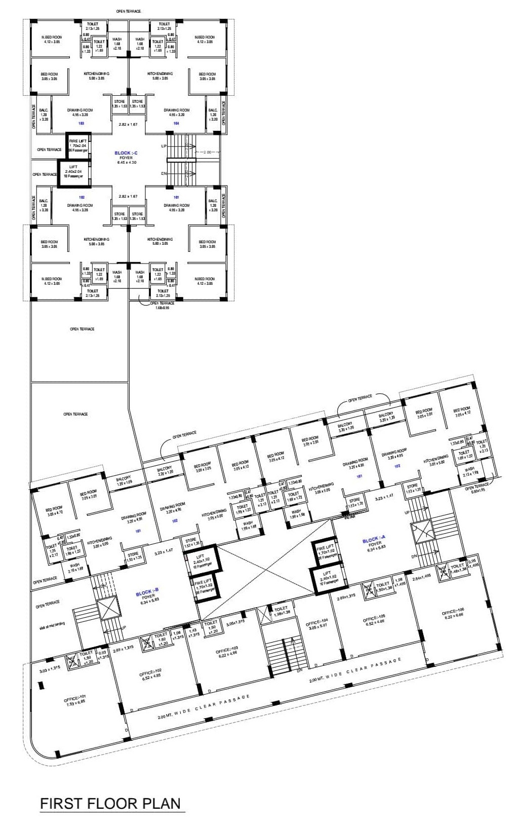 Ayodhya Amarnath Homes Floor Plans