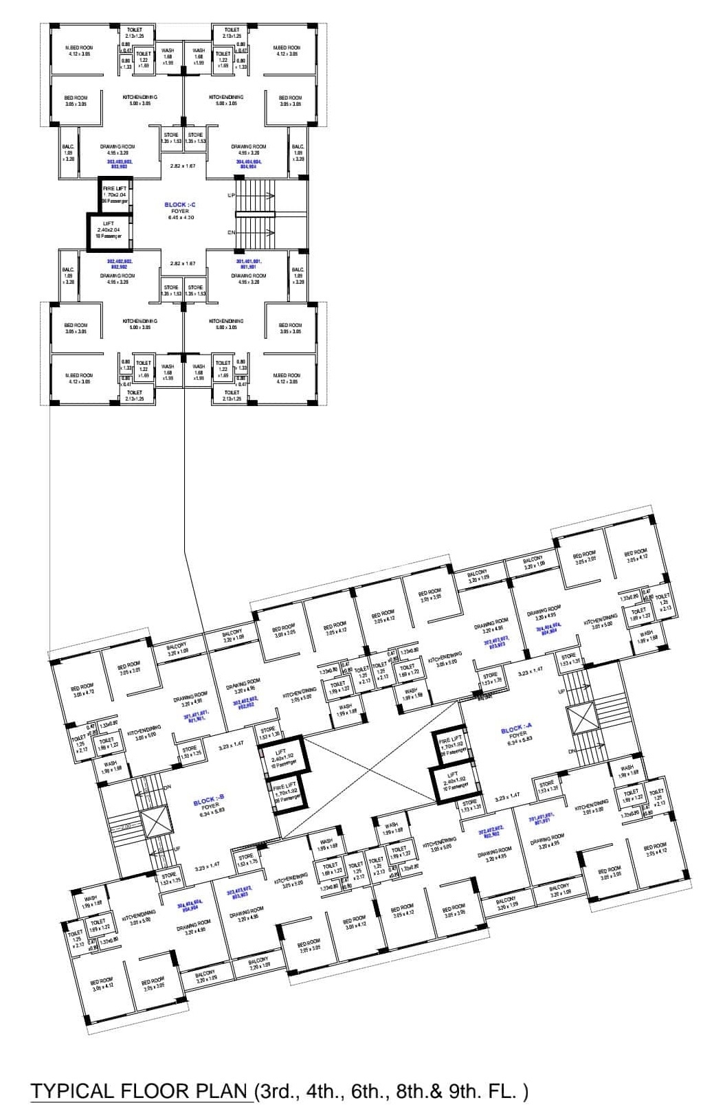 Ayodhya Amarnath Homes Floor Plans