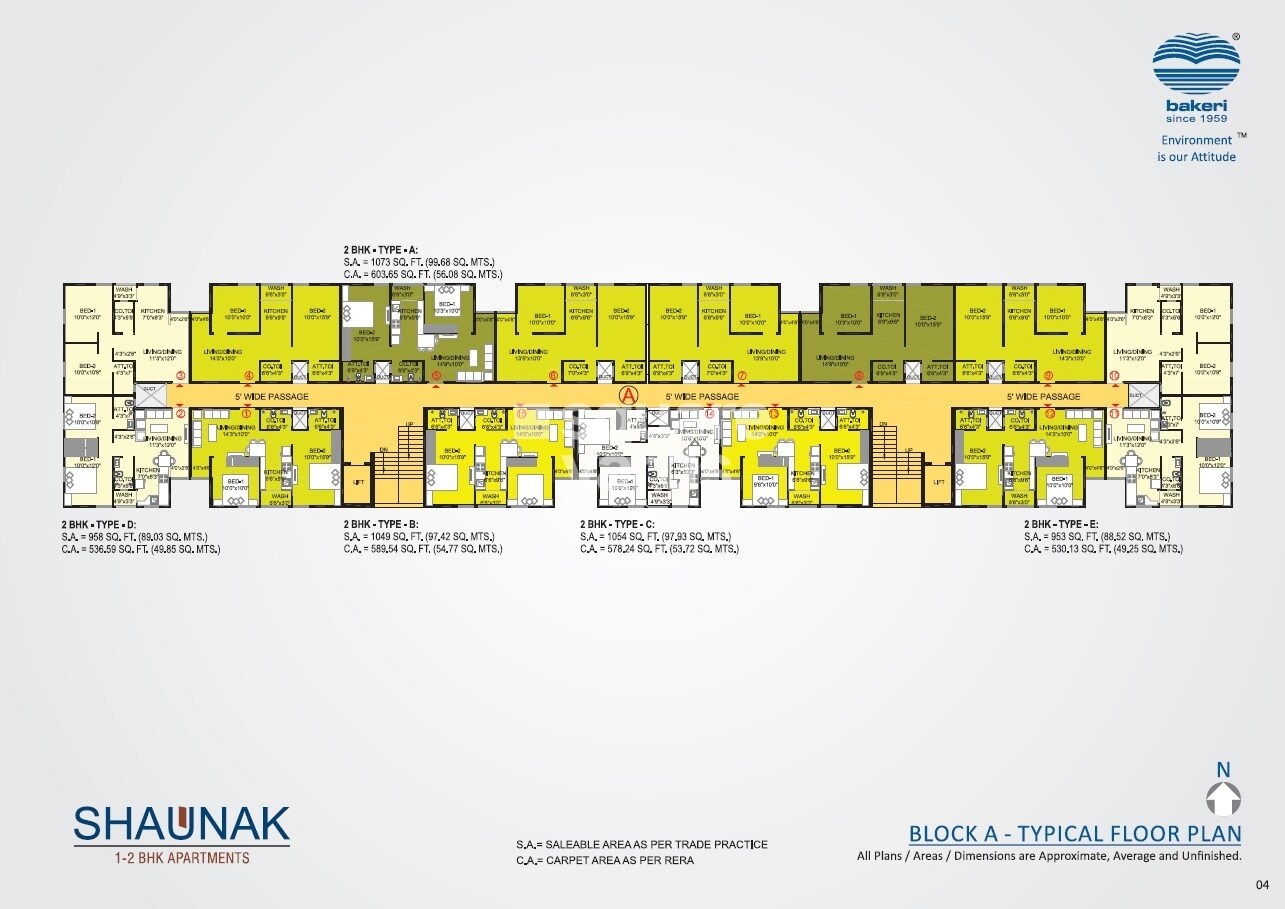 Bakeri Shaunak Apartments Floor Plans 2