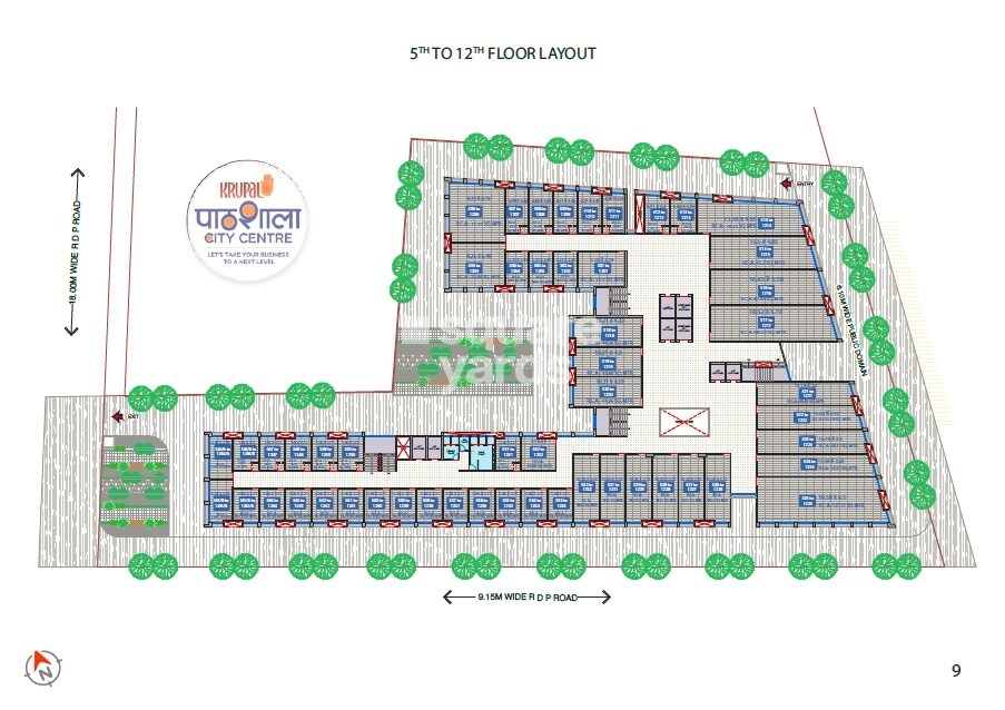 Basil Krupal Pathshala City Centre Floor Plans 2