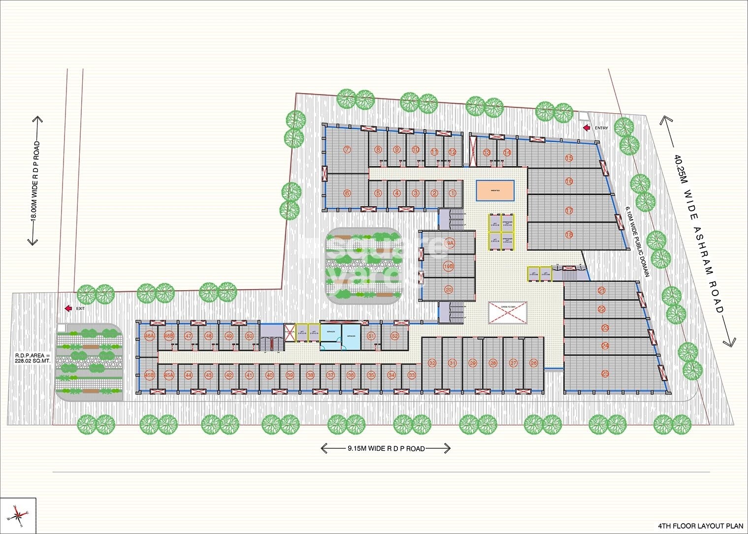 Basil Krupal Pathshala City Centre Master Plan Image
