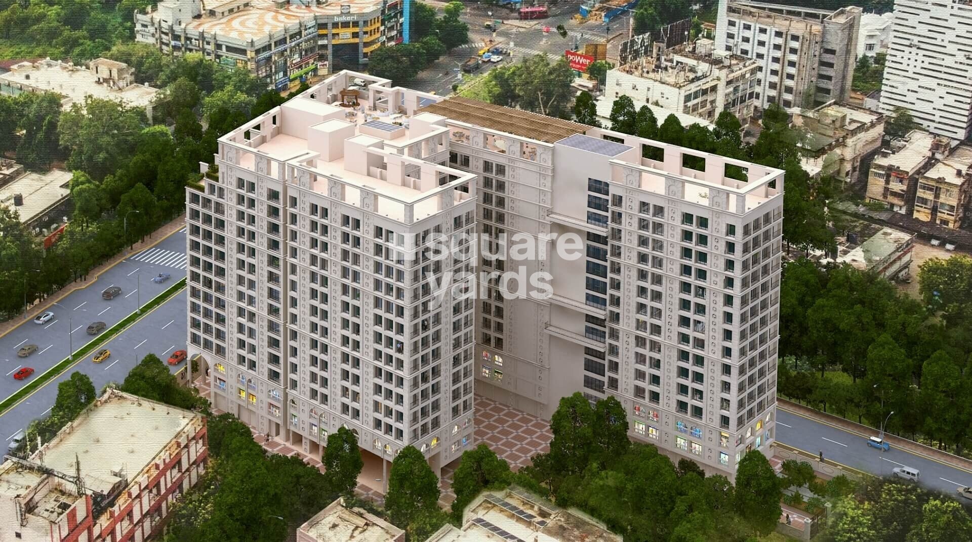 Basil Krupal Pathshala City Centre Tower View