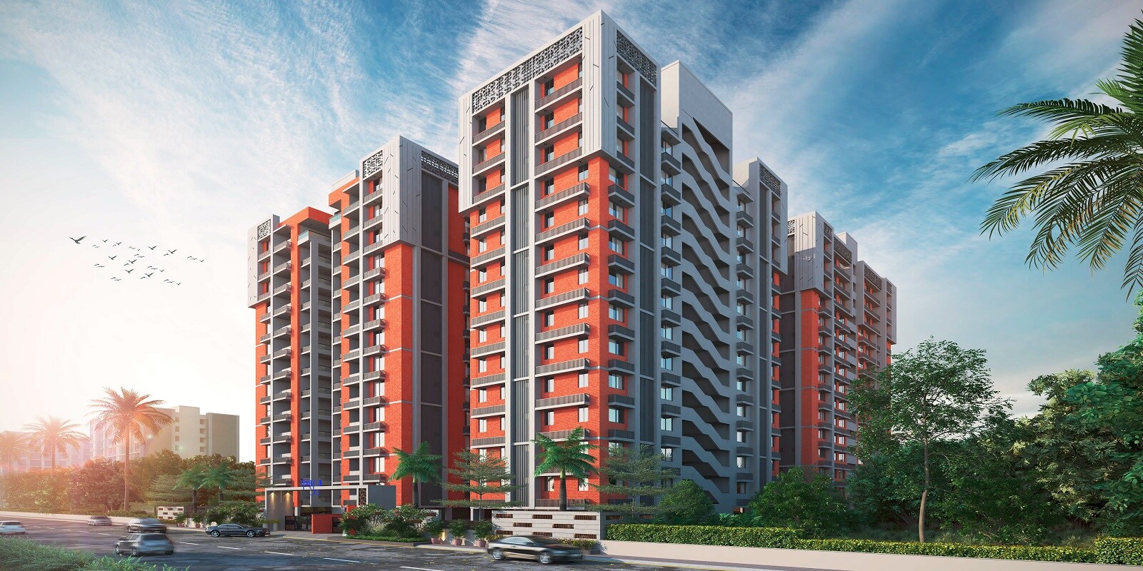 Darsh Panchamrut 3 residential project in Randheja