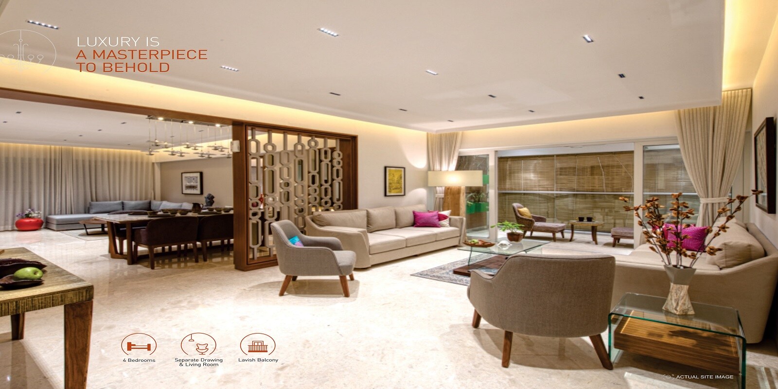 Deep Indraprasth Gulmohar Apartment Interiors 1